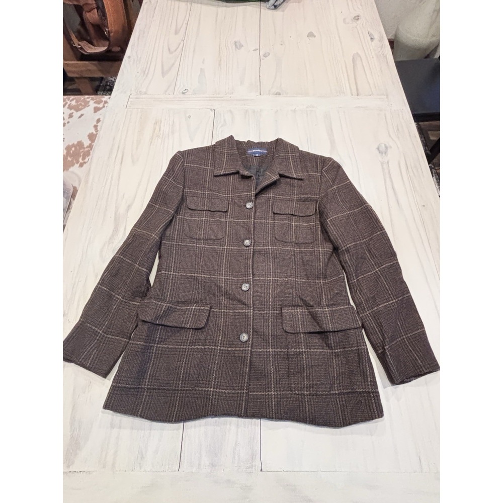 Women's Breeches Size 10 Jacket Coat Blazer Wool Alpaca Equestrian EUC - Picture 4 of 16